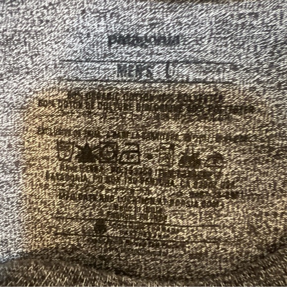 Patagonia Capeline Heather Gray Men's Short Sleeve Tee. Medium - Picture 4 of 11